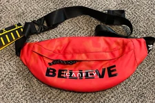 Waist Bag Fanny Pack Canfly Believe Red