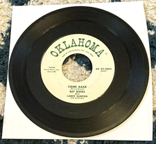 Ray Rivera: Come Back 45 Oklahoma killer rockabilly popcorn SVG HEAR