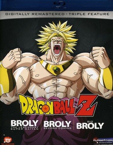 Dragon Ball Z: Broly Triple Feature [New Blu-ray] Edited