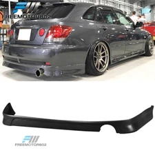 Fits 02-05 Lexus IS300 Sportcross Wagon PU Unpainted Black Rear Bumper Lip