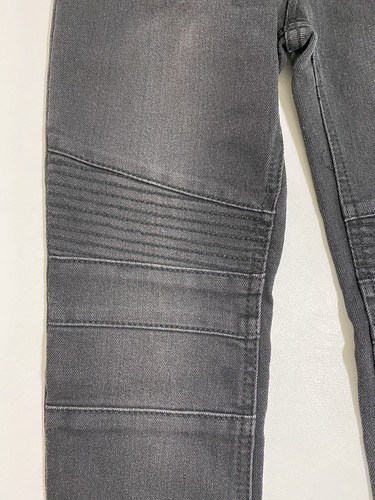 Girls Art Class Black Jeans Size 6 Denim Pants Adjustable Waist Knee Accent - Picture 5 of 11
