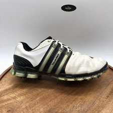 Adidas Tour 360 ATV Golf Shoes Sneakers US 8.5 671511 White Black Leather