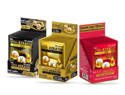 Vita Keratin Salon Daily Hair Treatment Deep Repair Color Shine Silky  Straight