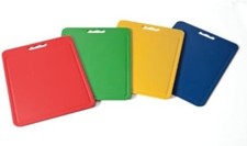 Chef Aid Poly Plastic Chopping Kitchen Cooking Board Desired Color  35 x 25 x .4