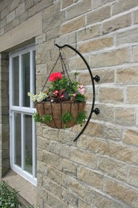 hanging bracket basket brackets garden duty heavy plant hanger holder slideshow