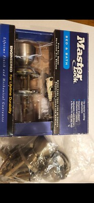 Master Lock Bed And Bath Door Knobs