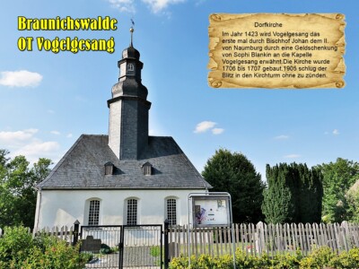 Braunichswalde OT Vogelgesang Dorfkirche Thüringen 192