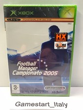 FOOTBALL MANAGER 2005 (XBOX) GIOCO NUOVO SIGILLATO - NEW SEALED PAL VERSION