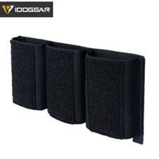 IDOGEAR Tactical 556 Triple Mag Pouch Mag Holder Airsoft Gear Hook&Loop Military