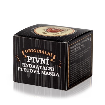 Saela Biermaske Gesichtsmaske Feuchtigkeit trocken Pflegemaske Aloe silikonfrei