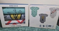 New- Lot Of 2 Boxes Baby One Piece Bodysuits Size 0-3  6-9 Months 6 Total Pcs 