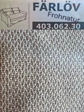 Ikea FÄRLÖV Bezug für 2er Sofa Flodafors beige NEU 403.062.30 Wechselbezug Husse