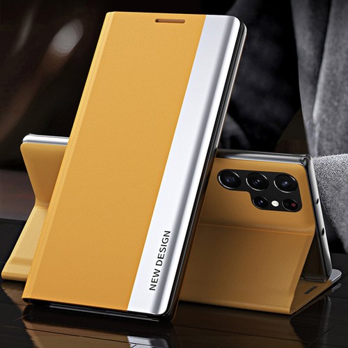 Do Samsung S25 S24 Ultra S23+ S22 S21 S20 FE 5G Etui Skórzany portfel Flip Cover - Zdjęcie 30 z 38