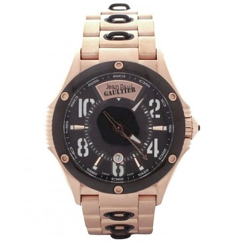 Orologio Solo Tempo Uomo Jean Paul Gaultier JPG0102008 Cassa Acciaio PVD  Oro Ros | eBay