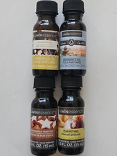 LUMINESSENSE Scented Oils - 0.5 oz 4 Bottles ( Pear Nutmeg, Gingerbread Frosti