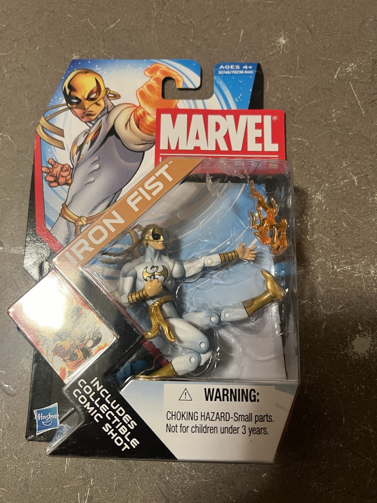 Iron Fist - Marvel Universe - Series 4 #006 - White Costume - Hasbro - 3.75