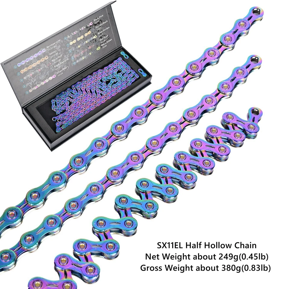 Cassette de bicicleta de carretera ultraligero de 11 velocidades 11-28T/32T 34T 36T rueda libre cadena 11S Foto 2 de 4