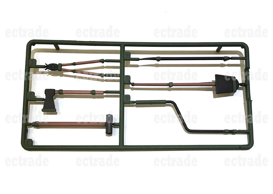 Henglong 1/16 RC Tank Jagdpanther German 3869 Tool Accessories Part Model Set - Image 2 of 3