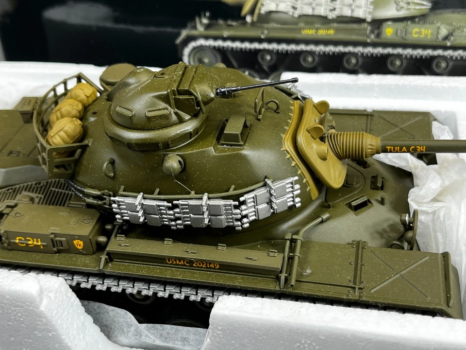 Tanque Minichamps escala 1/35 Ejército de Estados Unidos M48 A3 tanque Vietnam 1969 incompleto Foto 3 de 4