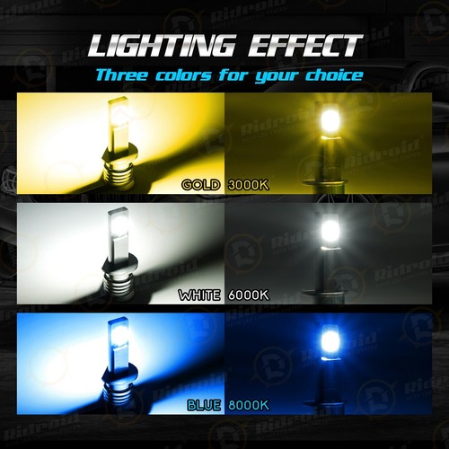 For Vauxhall Astra MK5 2004-2009 Super White H1 H7 LED Headlight Bulbs Hi/Lo UK - Bild 15 von 24