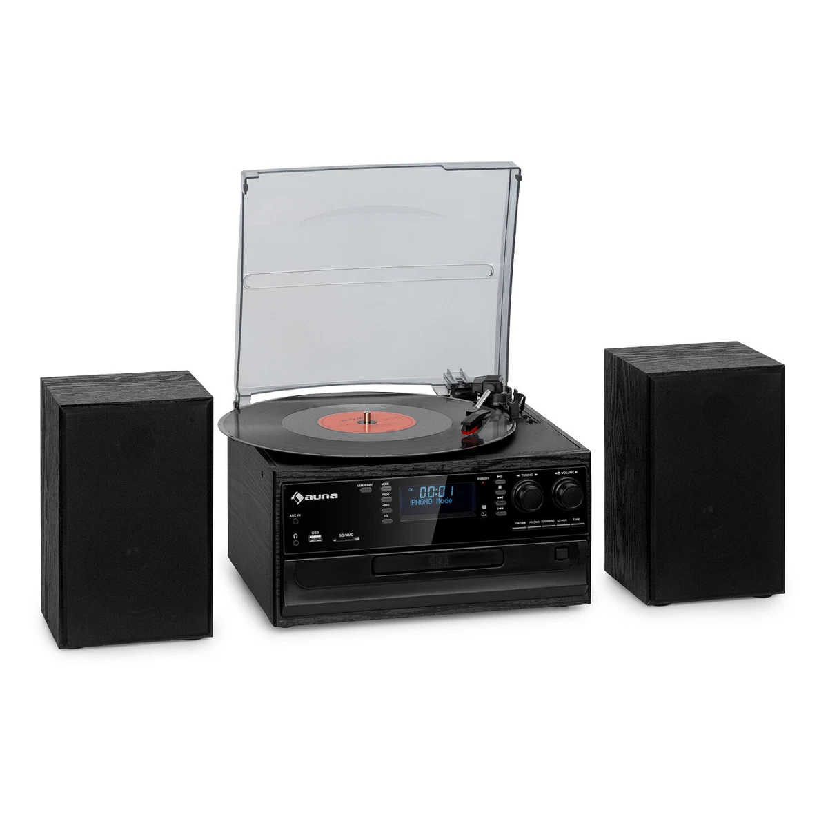 Record player cheap stereo system