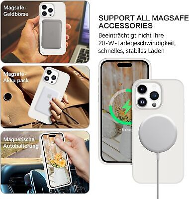 Compatible with iPhone 15 Pro Max Phone Case Slim Fit Silicone