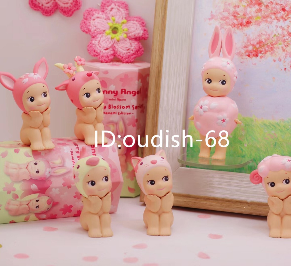 6pcs - Authentic Sonny Angel Cherry Blossom Series Hanami Edition