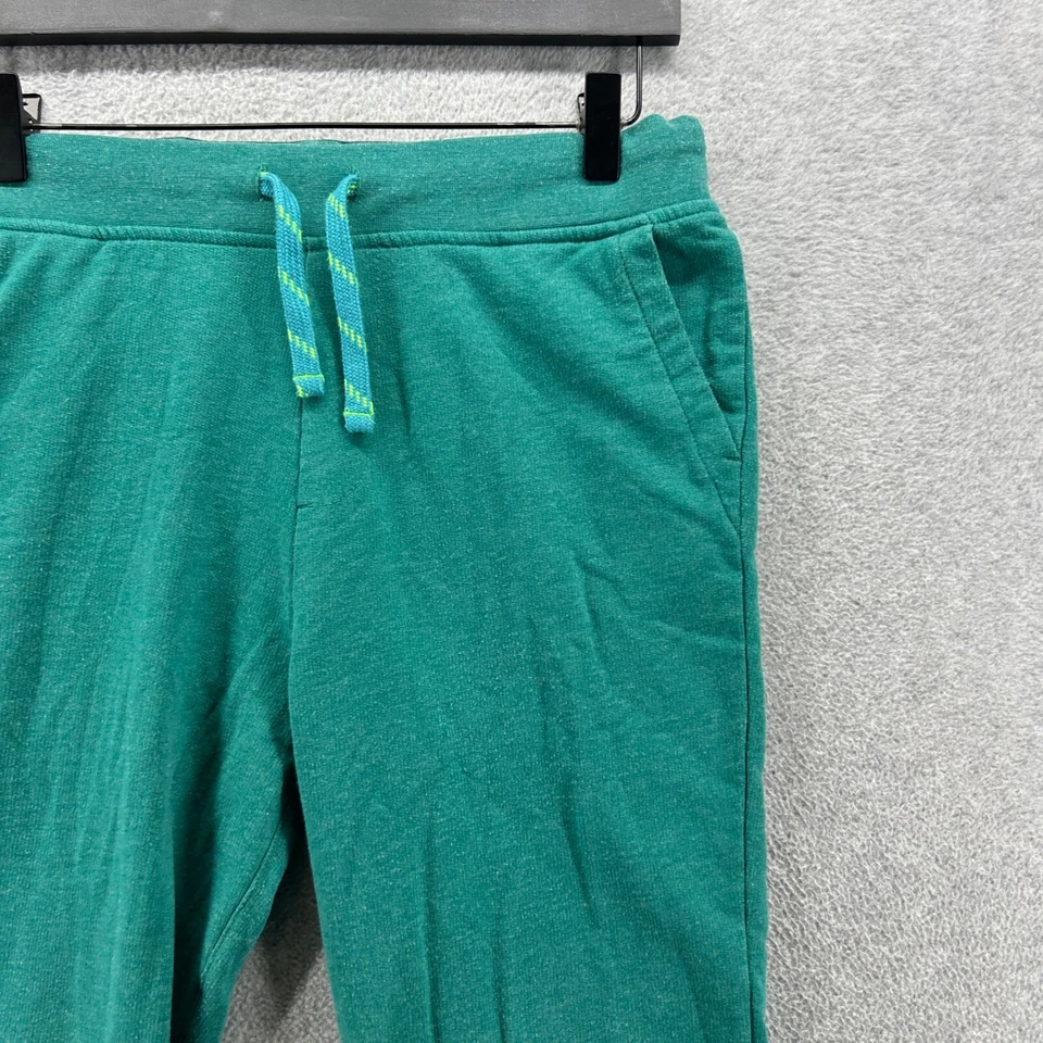Pantalones deportivos Crewcuts para niñas talla 14 verdes con cordón de bolsillo Foto 3 de 4