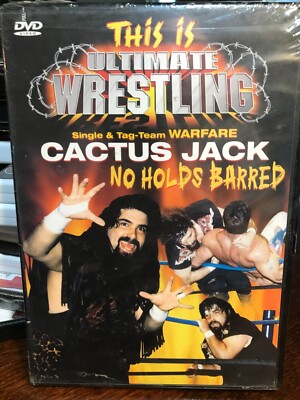 WWE THIS IS ULTIMATE WRESTLING CACTUS JACK NO HOLDS BARRED DVD 