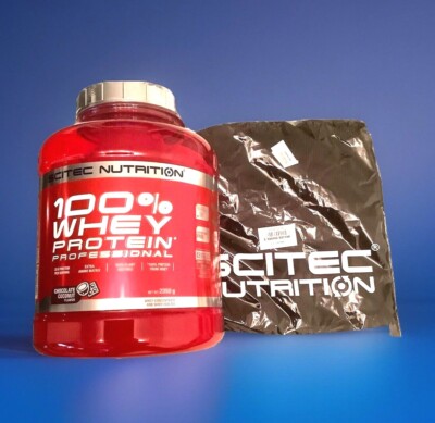 (31,02 /kg)Scitec Nutrition 100%Whey Protein Prof. 2350g+Bonus T-Shirt Scitec