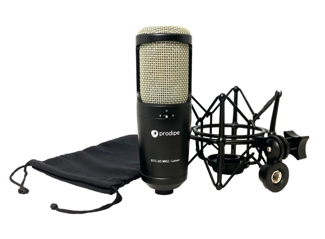 Prodipe PROSTC3DMK2  Microfono a condensatore uni/bi/omnidirezionale PROSTC3DMK2