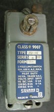 Square D 9007 AW-18 Limit Switch Series C