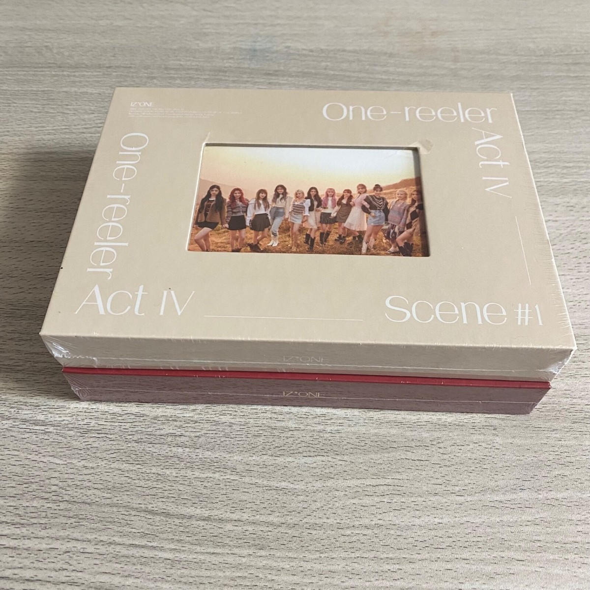 IZ*ONE one-reeler/act Ⅳ #scene3 新品未開封 IZ*ONE 4th EP Album [ONE-REELER ACT IV] #1+#2+#3 Set (Sealed