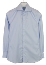 Suitsupply Traveller Extra Slim Fit Shirt Men's Button Placket UK 35