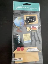 Jolees SPJBLG-010 Jolee's Boutique Dimensional Stickers-Teacher