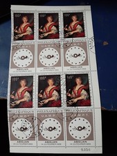 central african republic stamps sheet 1969