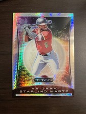 Starling Marte 2020 Panini Chronicles Titan Hyper /299 Diamondbacks