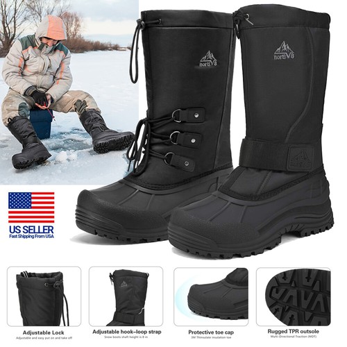 mens insulated water boots