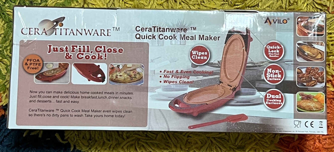 Cera Titanware Copper Infused Quick Cook Meal Maker EBay