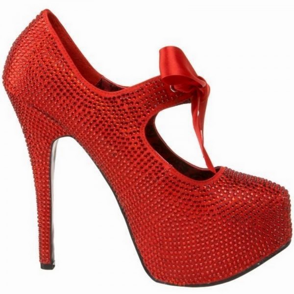 Bordello Teeze 04R 6 Heel Platform rojo Rhinestone MARYJANE ZAPATO bomba tamaño 9 Bordello Teeze 04R 6 Heel Platform rojo Rhinestone MARYJANE MARYJANE MARYJANE ZAPATO bomba tamaño 9 Tienda 2018
