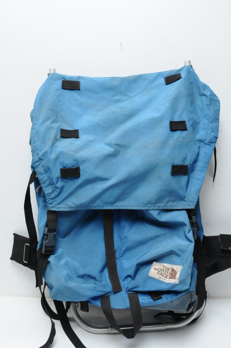 Vintage North Face Frame Backpack Vintage North Face External Frame Hiking Backpack Blue 1990s Size L Vintage North Face Frame Backpack Vintage North Face External Frame Hiking Backpack Blue 1990s Size L
