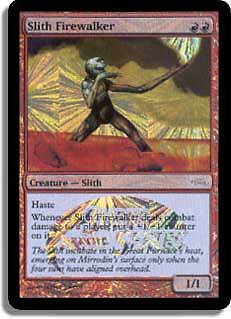Slith Firewalker (JSS) FOIL Promo PLD Creature Special MAGIC MTG CARD ABUGames