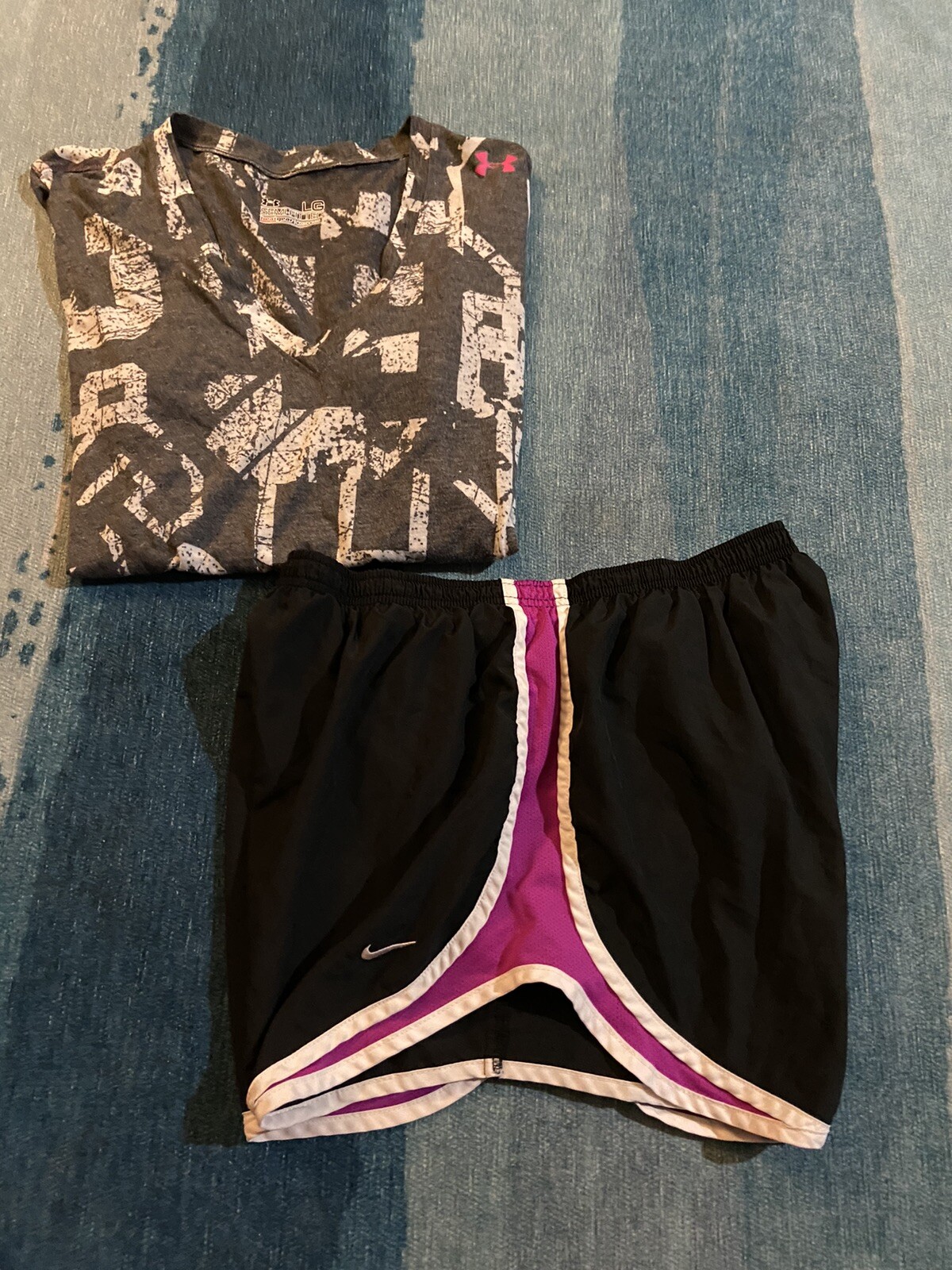 Completo donna Activewear Under Armour & Nike taglia L