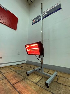 2000W Infrared Paint Curing Lamp (2 Lamps) - Heat Lamp For Auto Body, Furniture Paint Drying, Putty, 110V