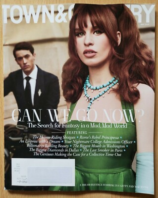 Ivy Getty, Tom Blyth, Farah Pahlavi, Lily Sheen, Jin Ha Town & Country May 2022