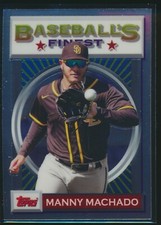 2020 Topps Baseball's Finest Flashbacks #191 Manny Machado San Diego Padres