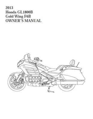 2012-2017 Honda GOLDWING GL1800A/B Service Manual and Electrical