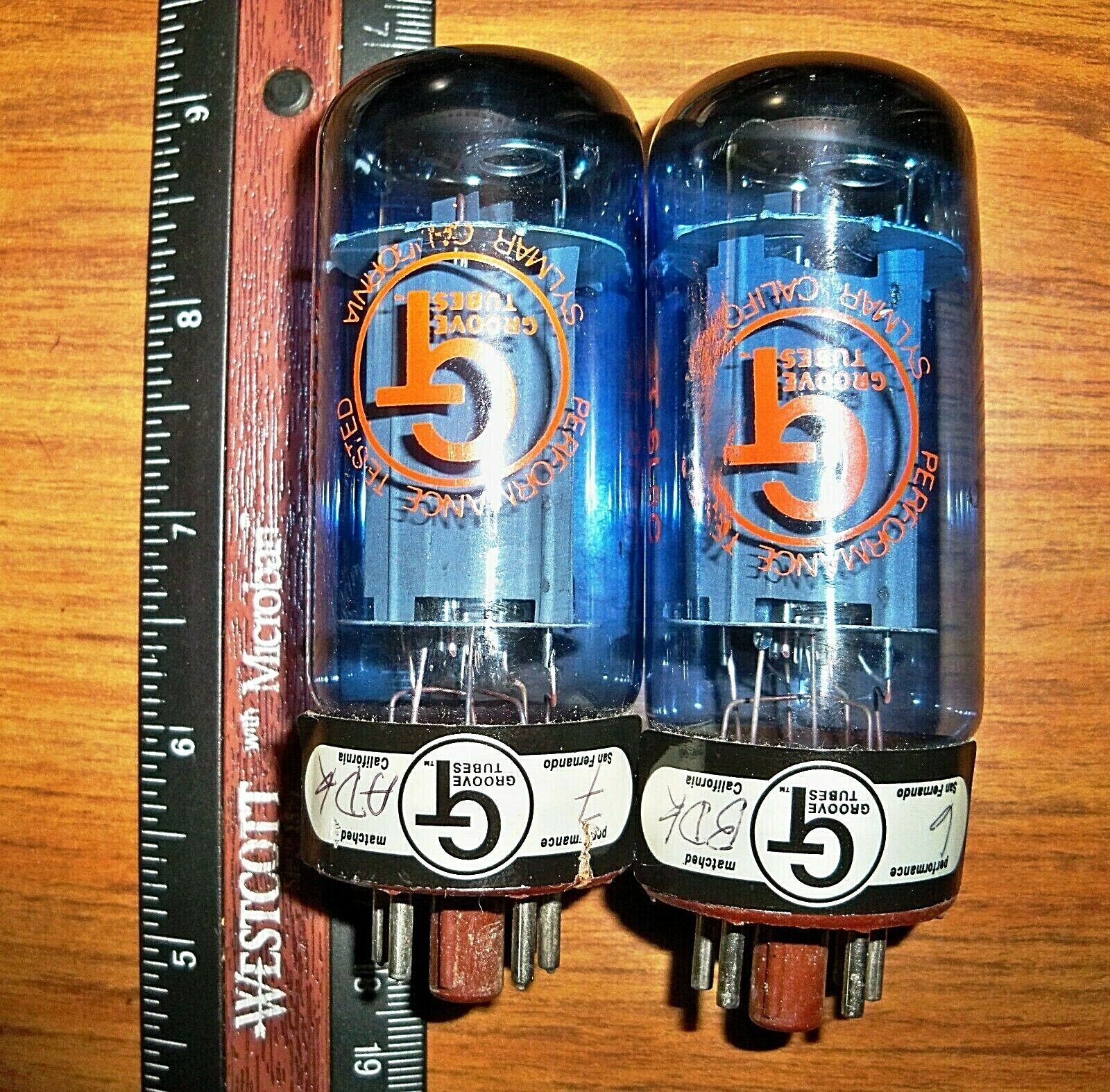 2 Strong Matched GT GROOVE TUBES GT-6L6GC Tubes