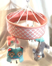 Levtex Baby Musical Mobile Music Box Spinner  Mobile ONLY Tested  Works