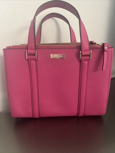 kate spade tote bag pink Gold Accent Classic Style Medium Size